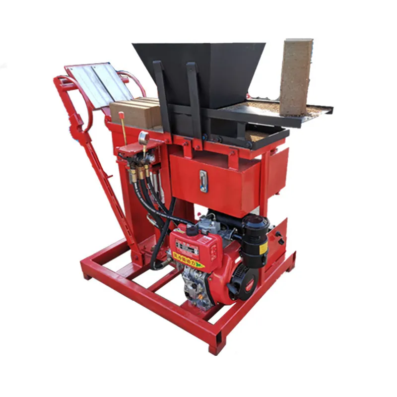 Compress Earth Brick Making Machine Low Price to Make Ecological Interlocking Interlock Soil Brick/Clay Brick Machine