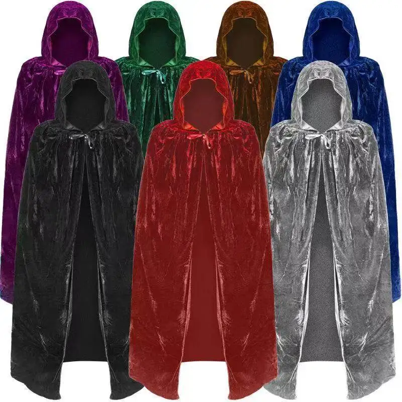 

Adult loween Costume Robe Medieval Witch Doctor Death Long Cape Women's Ethnic Stage Costume Autumn 2023 xiao Brand