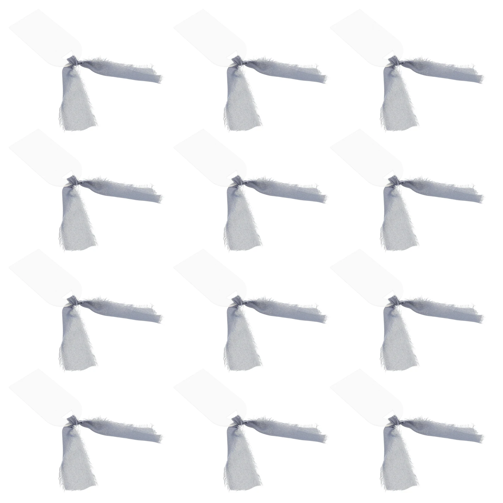 

50 Sets Wedding Seating Tags Reserved with Ribbon Arched Dinner Place Cards Acrylic for Weddings