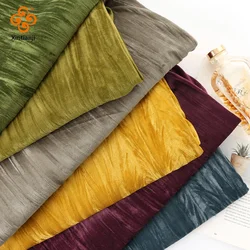 1/2/3/ Yards Luxury Velour Velvet Silky Crepe Cut Velvet Fabric By The Yard Modern Villa Living Room Drapery Curtain Fabric