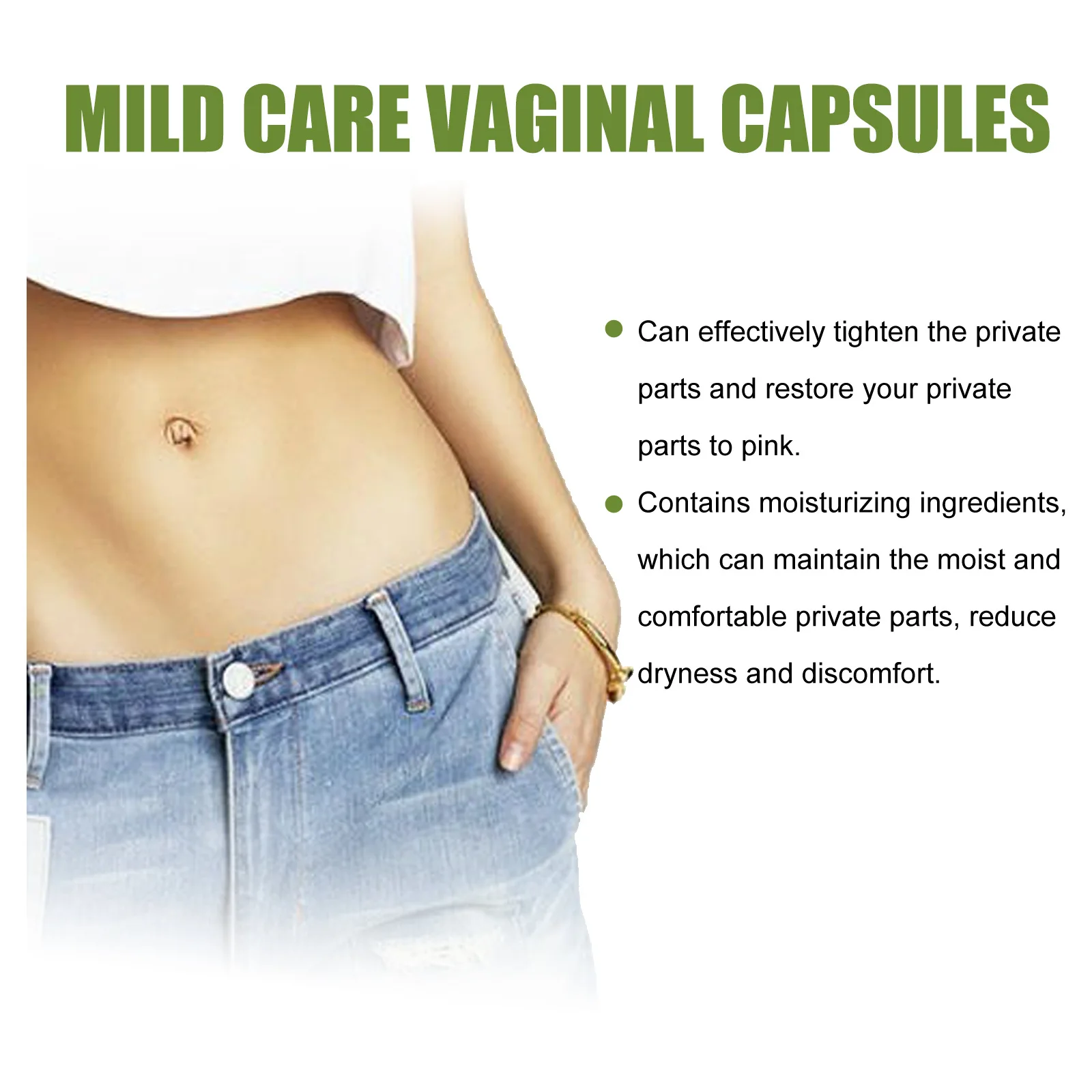 Vaginal Capsule Vagina Tightening Shrinking Remove Odor Anti-Itch Bacteriostasis Reduce Yam Detox Women Private Care