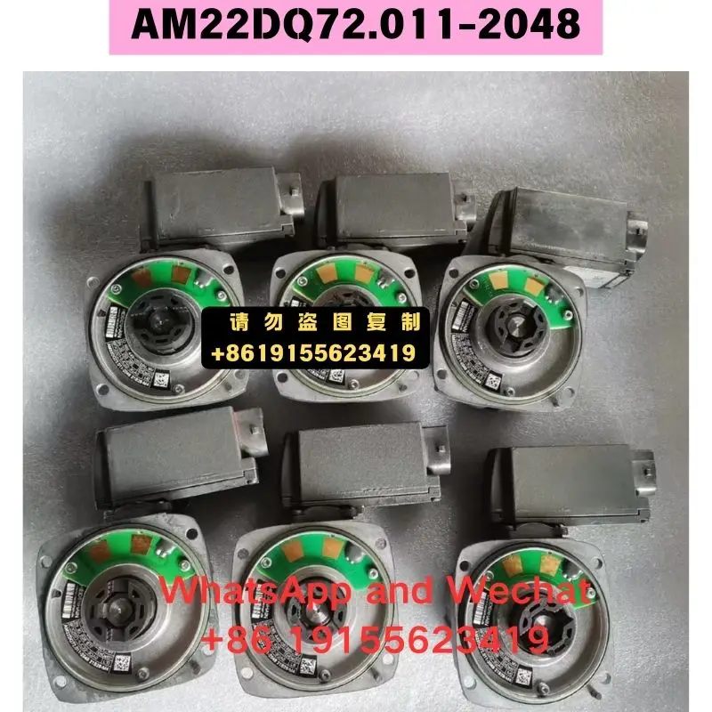 Used OEM disassembled parts AM22DQ72.011-2048 6FX2001-5JC22-3QA0 encoder Functional test OK Quick delivery