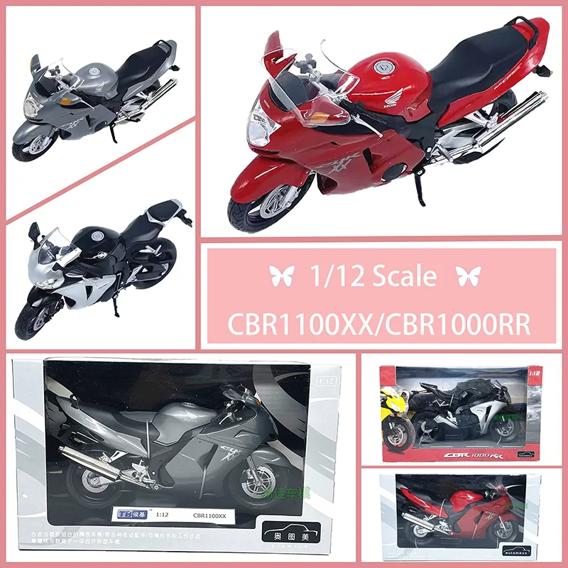 

Diecast 1/12 CBR1100XX/CBR1000RR Alloy Motorcycle Model Collection Display Toy Gifts Souvenirs