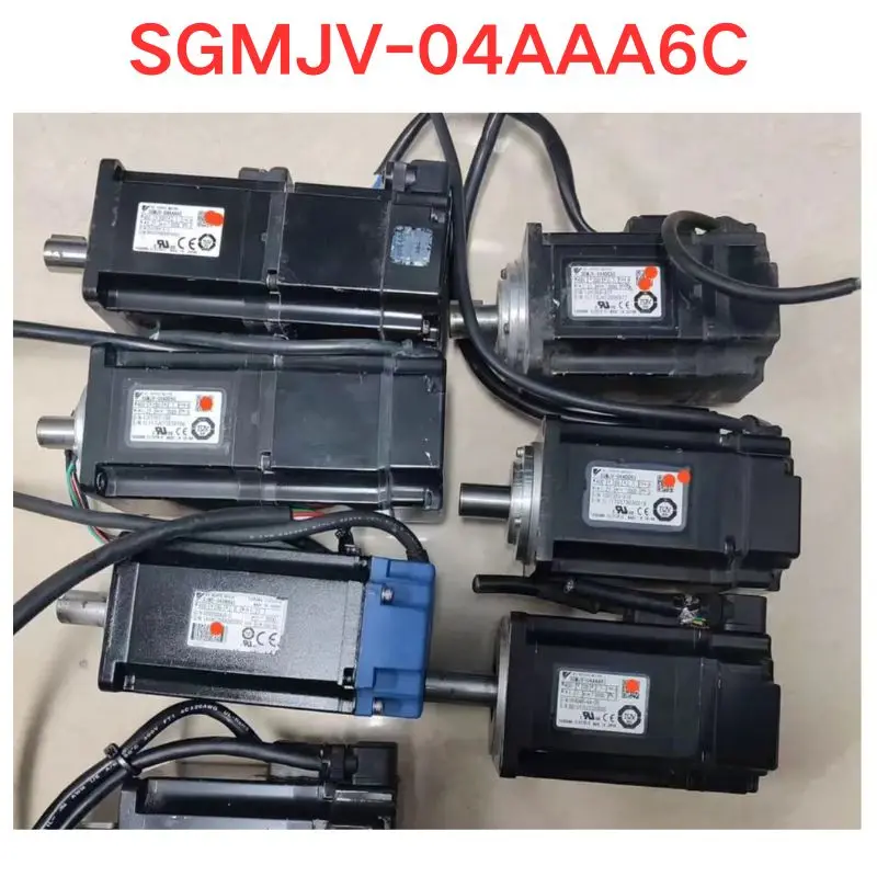 Used SGMJV-04AAA6C servo motor Functional test OK