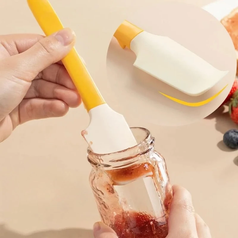 Spatule de pavage multifonction en silicone, pelle à pavage et ouvre-bocal, outil pour ouvrir les pots de beurre de cacahuète et de confiture