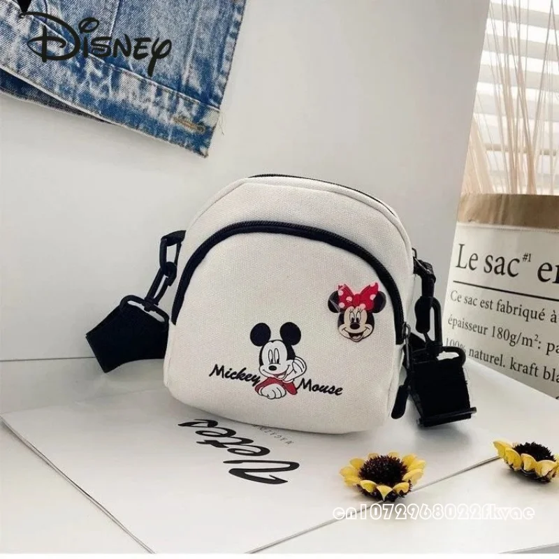 Disney Mickey Luxury Brand Women\'s Crossbody Bag Cute Cartoon Children\'s Crossbody Bag Fashion High Quality Women\'s Bag