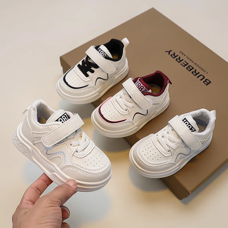 2025 Spring Kids' Footwear - New Sports Shoes, Girls' White Sneakers, Boys' Casual Board Shoes & Toddler Shoes