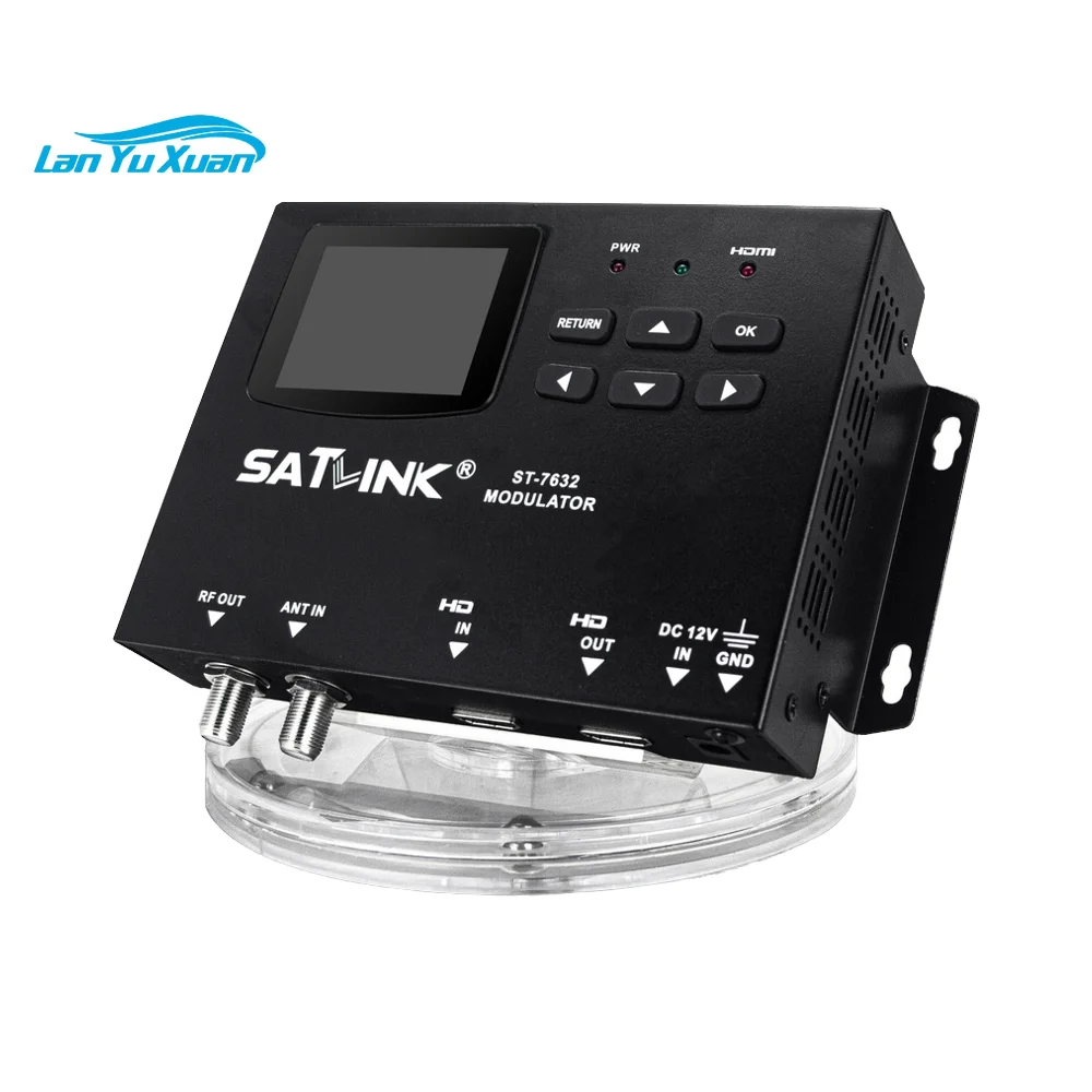 HDM  I  Input and  RF DVB-T DVB-C ISDB-T  Optional Output Modulator