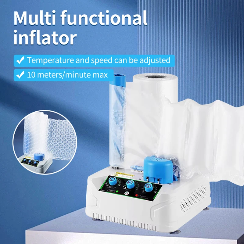 

LPM-08 Air Pillow Maker Machine 10 Meters/min Air Cushion Machine Cushion Bubble Filler Machine