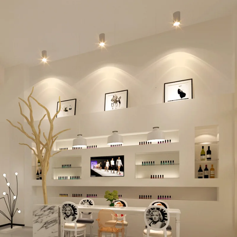 LED Downlight AC220V 110V 12W 15W 18W 5W 7W 9W Surface Mounted Ceiling Downlights Nordic Spot light for indoor Foyer,Living Room