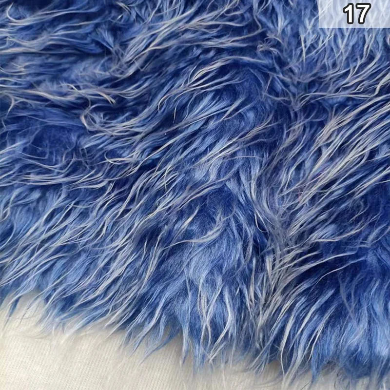 Artificial Soft Plush Fabric Long Faux Fur Fabric For Sewing Clothes Jewelry Background Cloth Cosplay Fabric Doll Toy DIY Crafts