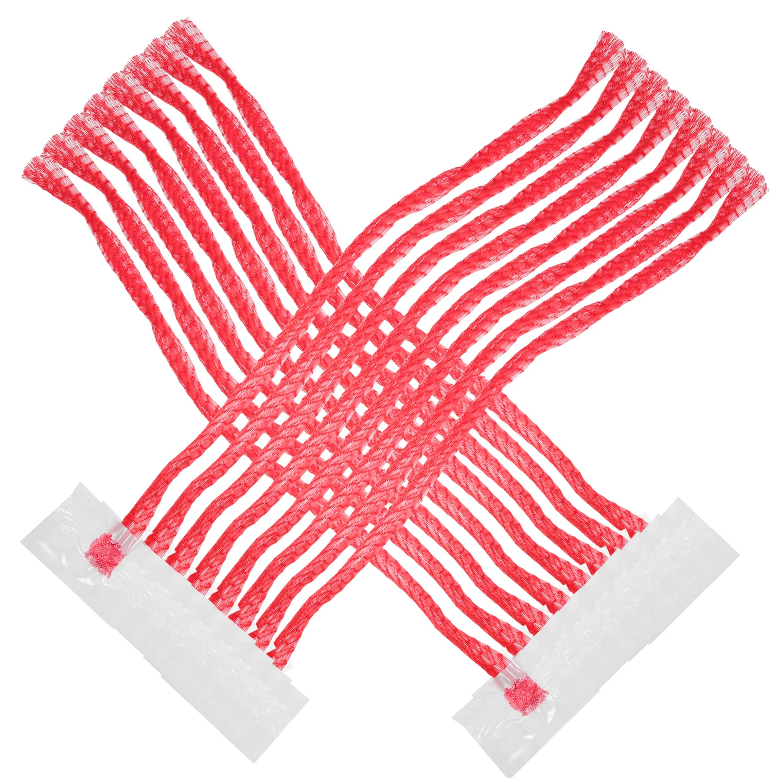 

100Pcs Fruit and Veggie Pouches Reusable Mesh Net Bags for Refrigerator Storage Lightweight Compact Produce Carrier Shopping