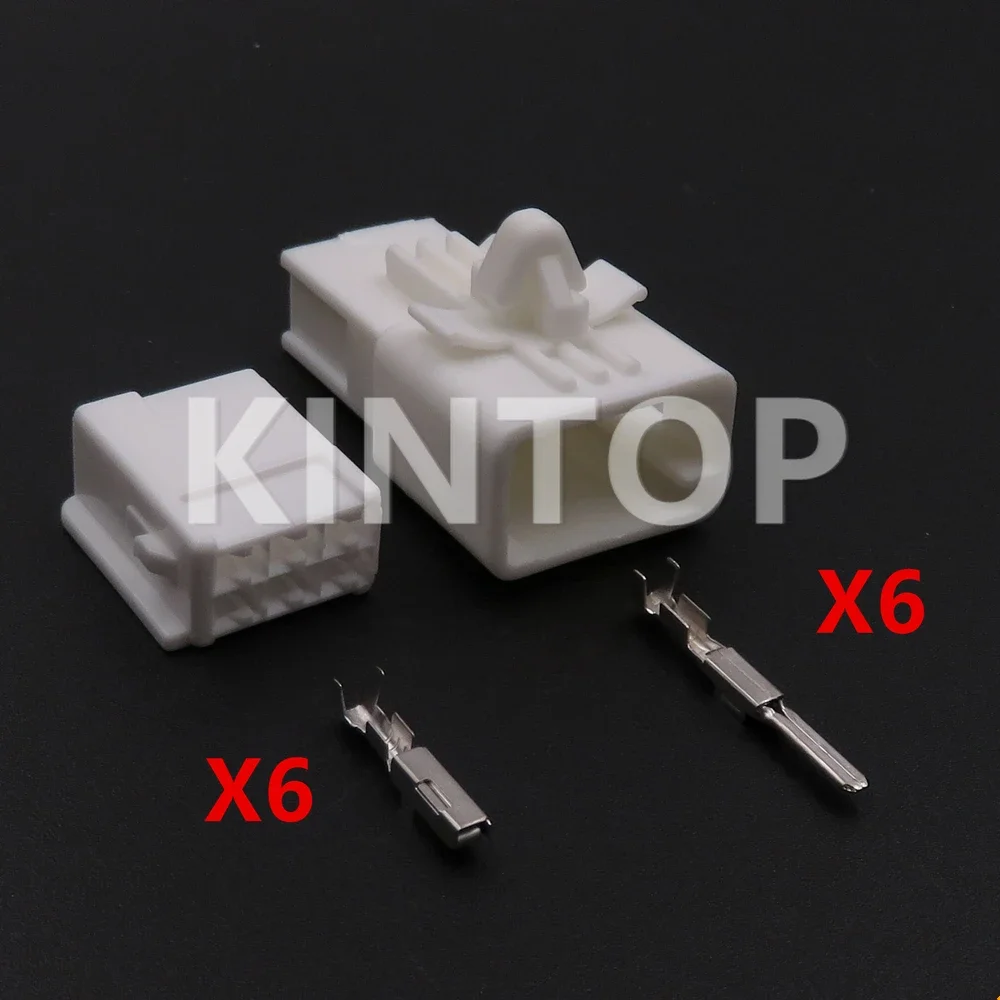 Set di 6 Pin per Connettore Cablaggio Fanale Posteriore Auto, Compatibile con Toyota Lexus 6240-5118 6240-1107 6098-2679 6098-2680