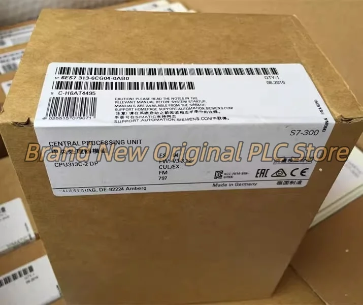 Модуль 6ES7313-6CF03-0AB0 Новый оригинальный 6ES7313-6CG04-0AB0