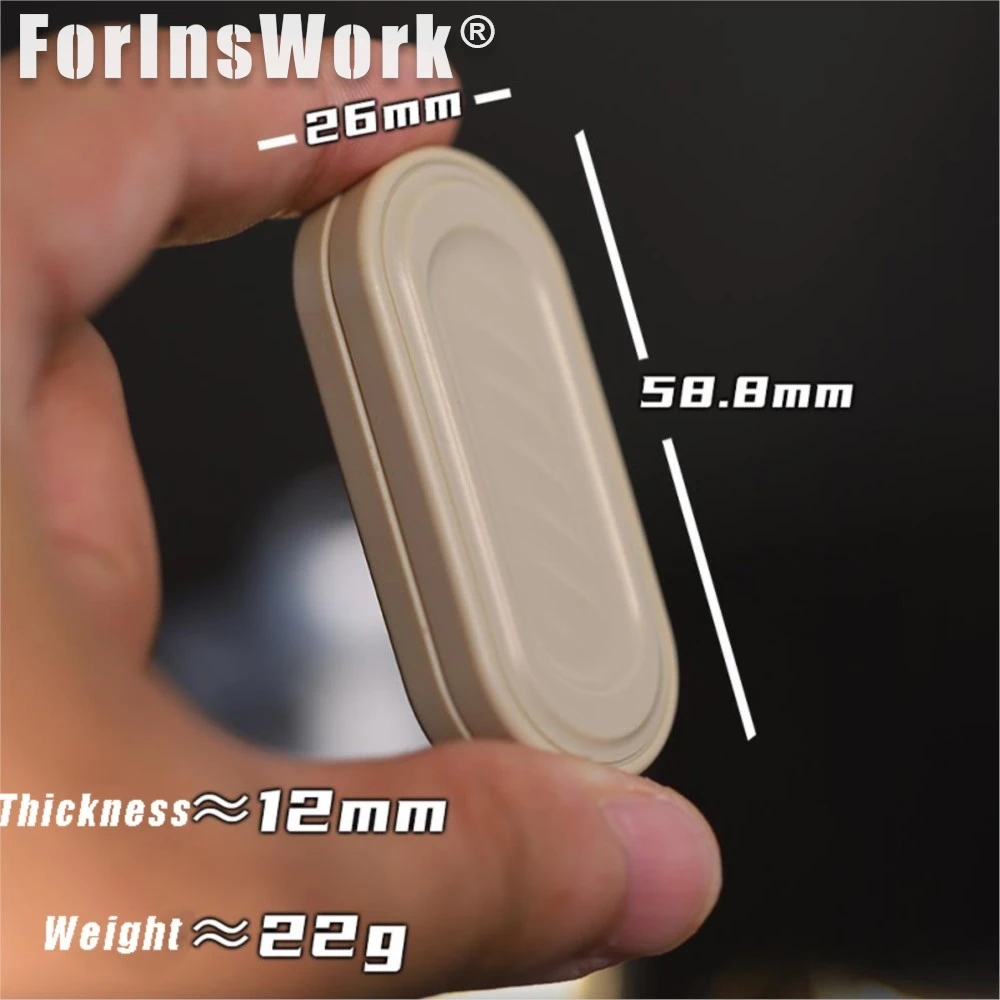 Gao Studio PEEK Richcions Vento forte Cursore a spinta lunga Fidget Toys Adulti Cursori in metallo Fidget Giocattolo antistress