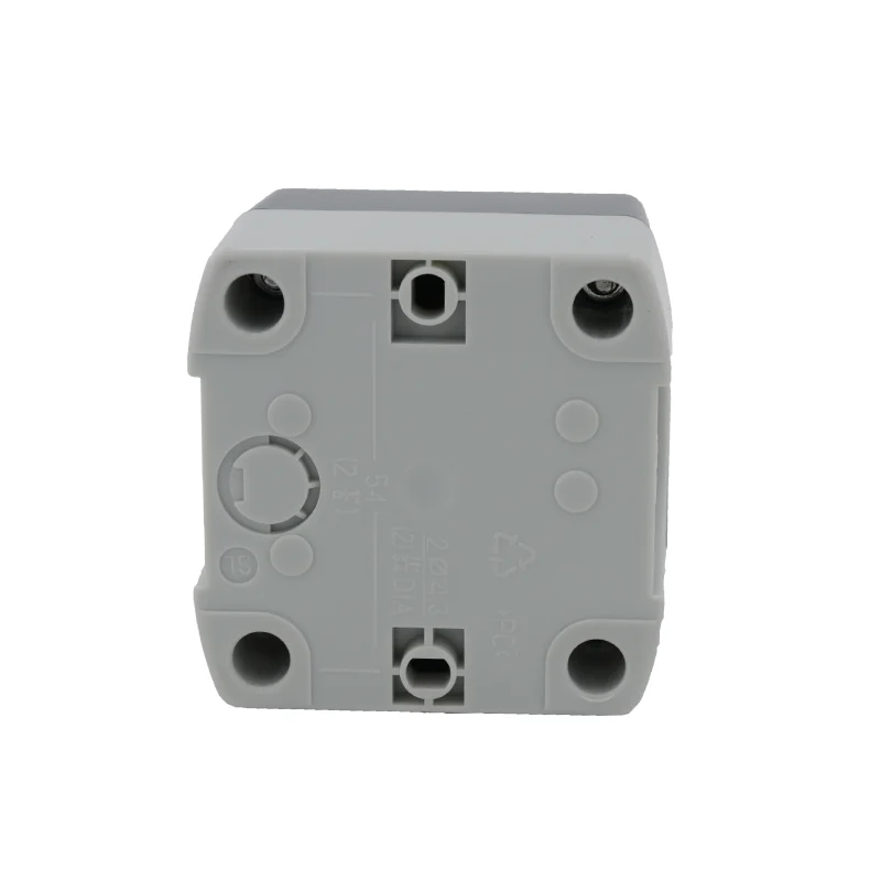 Waterproof Control Box Station Selector Rotary Switch Knob Switch 2-Position Standard Handle SAL LA68H XALD132 D134