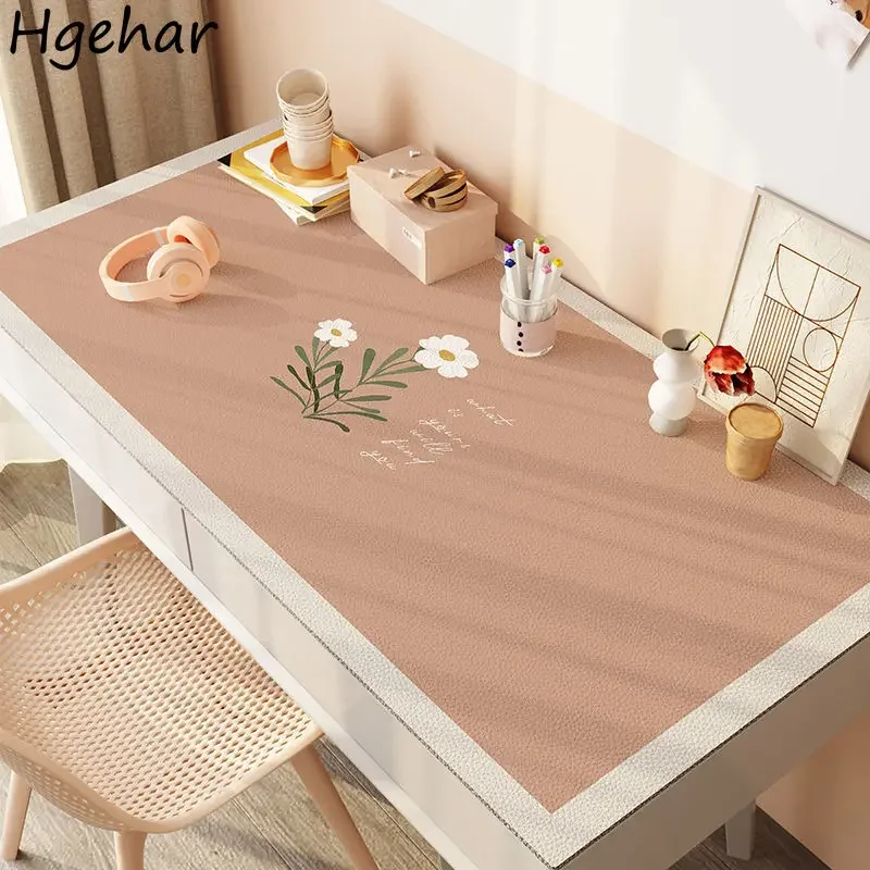 Table Cloth Dust-proof Waterproof cloth Students Writing Anti-slip Mantel De Mesa Rectangle Oil-proof Dining  Covers