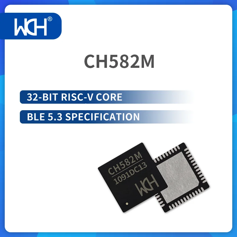 10Pcs/Lot CH582 BLE Bluetooth 5.3 RISC-V MCU 2.4Ghz RF