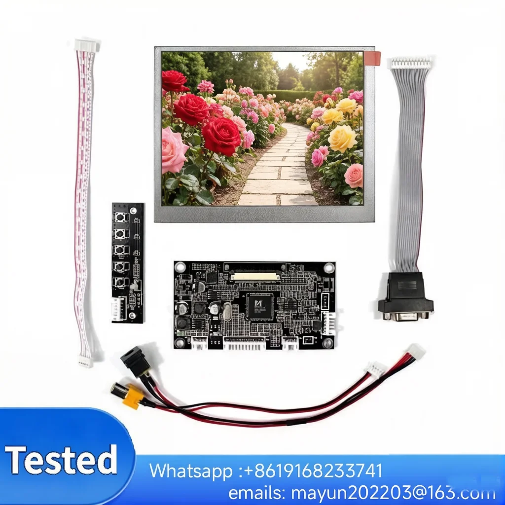 5.6-inch original LCD display  model AT056TN53/V.1  with HDMI/VGA/2AV controller board.