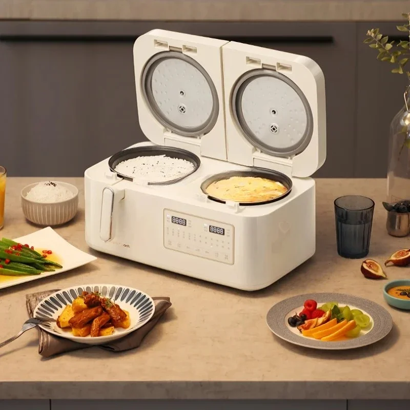 AADouble-Liner Rice Cooker Pressure Cooker Rice Cooker Double-Pot Multifunctional