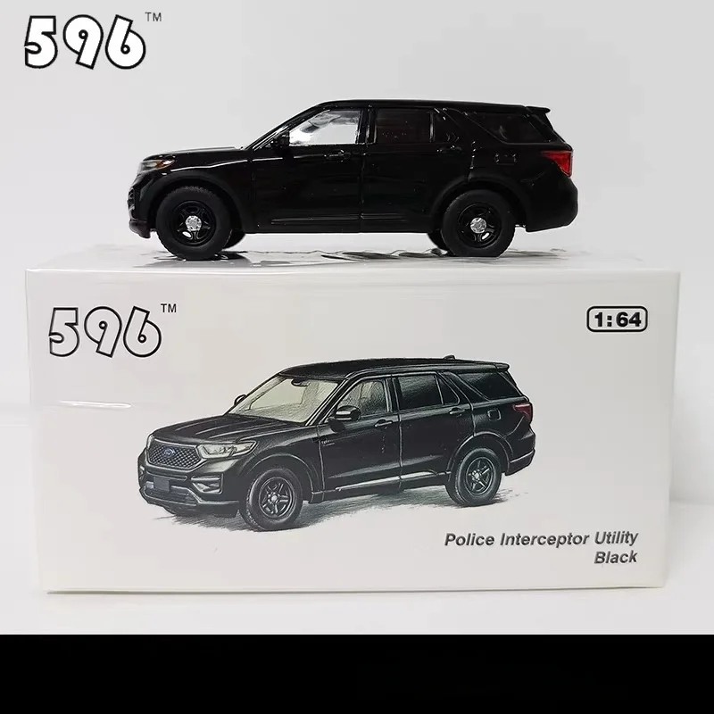 Modelo 596: Explorer Escala 1:64, Pintura Negra Casual / Modelo de Aleación NY - En Stock