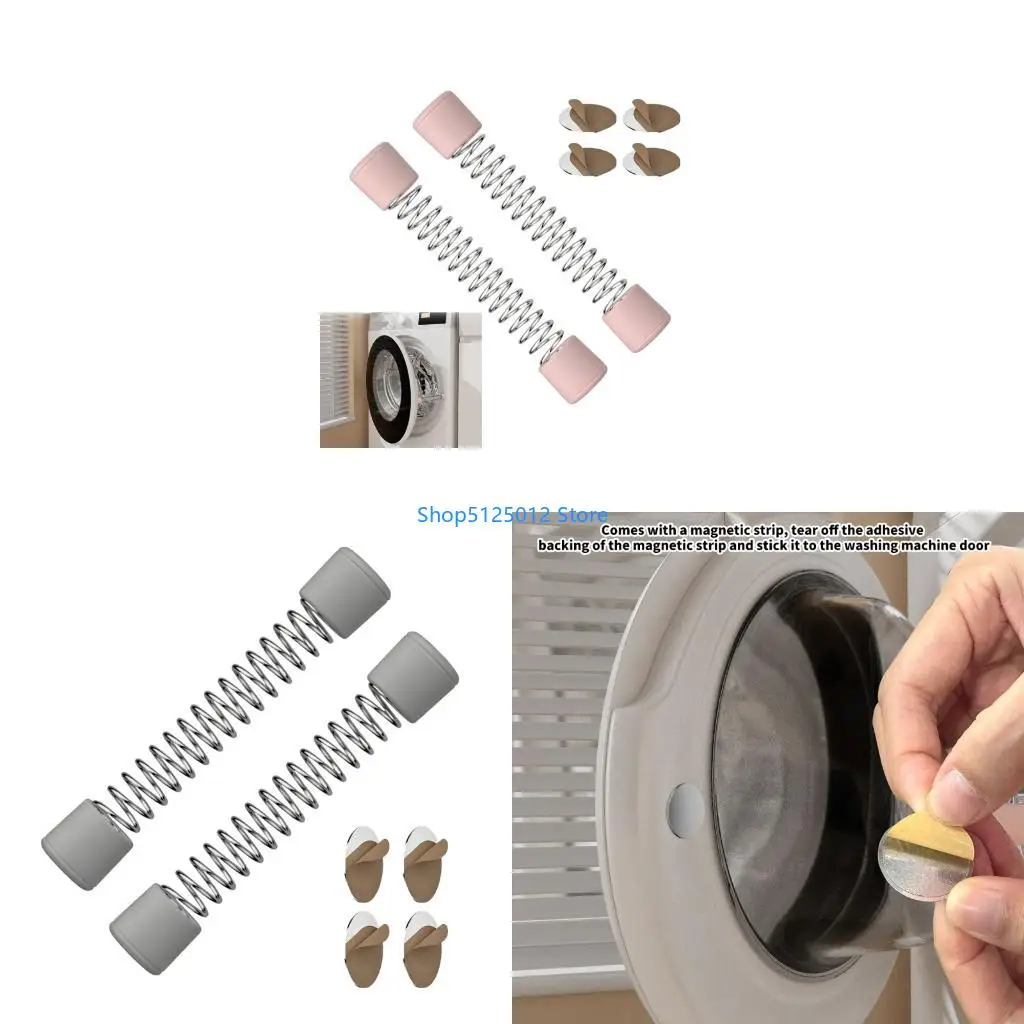 G8TC Set of 2 Washing Machine Door Holder Ventilation Bracket for Front Loader Washers Secure Fit Easy Installation