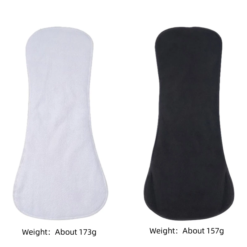 AIO – coussin d'insertion de couche lavable pour adulte, 4 couches, doublure de couche en microfibre, Super absorbant, réutilisable, pour Incontinence des personnes âgées, coussin d'urine