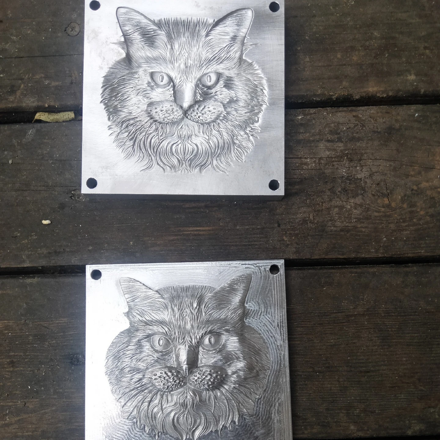 Leather 3D Ragdoll Cat Embossing Mold Aluminium Alloy Pressing Stamp Craft Metal Stamp Hydraulic Pressure Shaping Logo Stamper