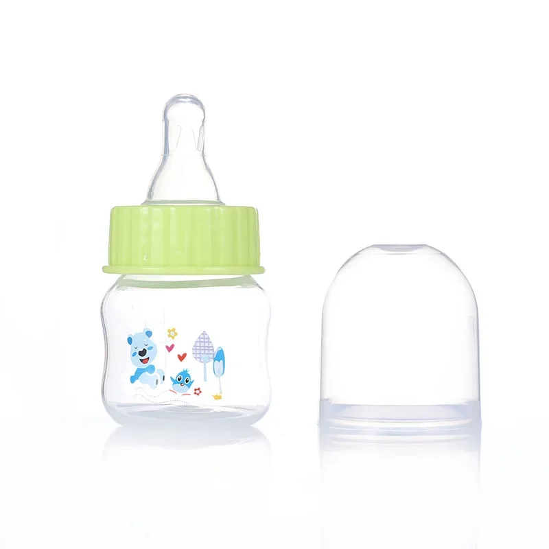 50ML Baby bottle Feeding bottle Baby Mini Portable Feeding Safe Newborn Kids Nursing Care Feeder Fruit Juice Milk Bottles