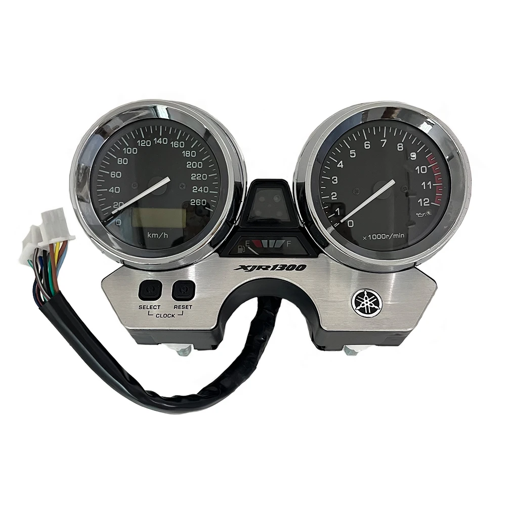 

Motorcycle Gauges Cluster Speedometer Tachometer Instrument Assembly For Yamaha XJR 1300 1998 1999 2000 2001 2002 260km