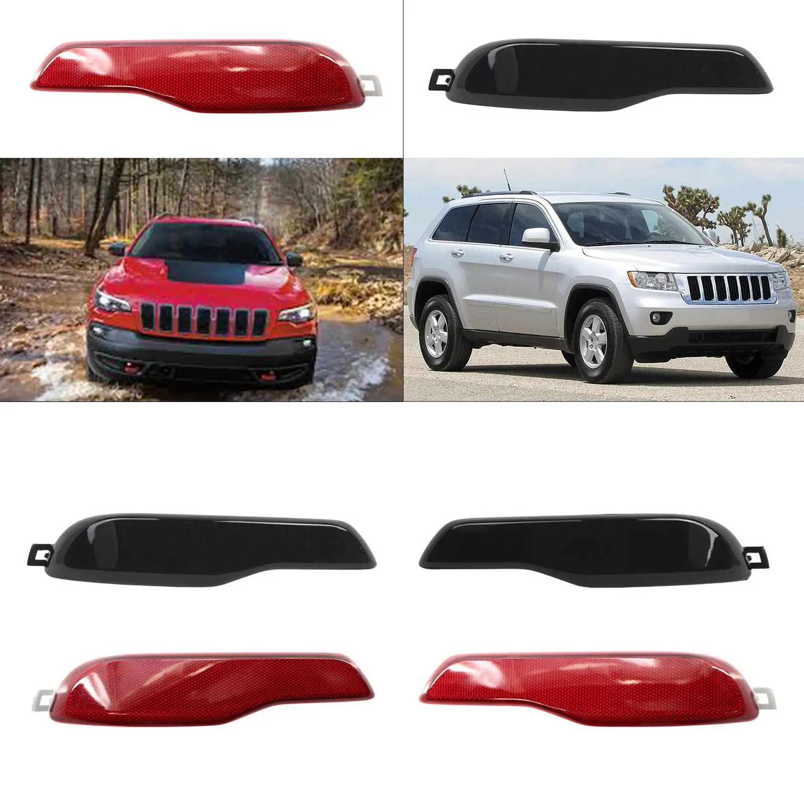 

Отражатель заднего фонаря с левой стороны 68105145A Автомобильные аксессуары Простая сборка