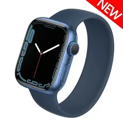 Silicone Solo Loop for apple watch ultra band 49mm 44mm 40mm 45mm 41mm smart watches serie 9 8 7 6 5 4 official-website correas