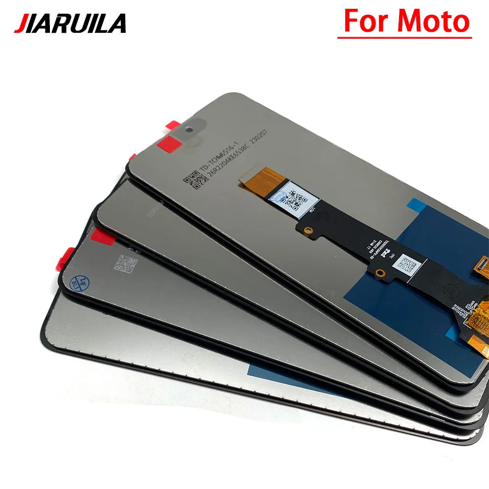 Tested LCD Display For Motorola Moto One Action E20 E32 E40 E6S E7 E5 Plus E6 Play E7i Power LCD Touch Screen No Frame Assembly