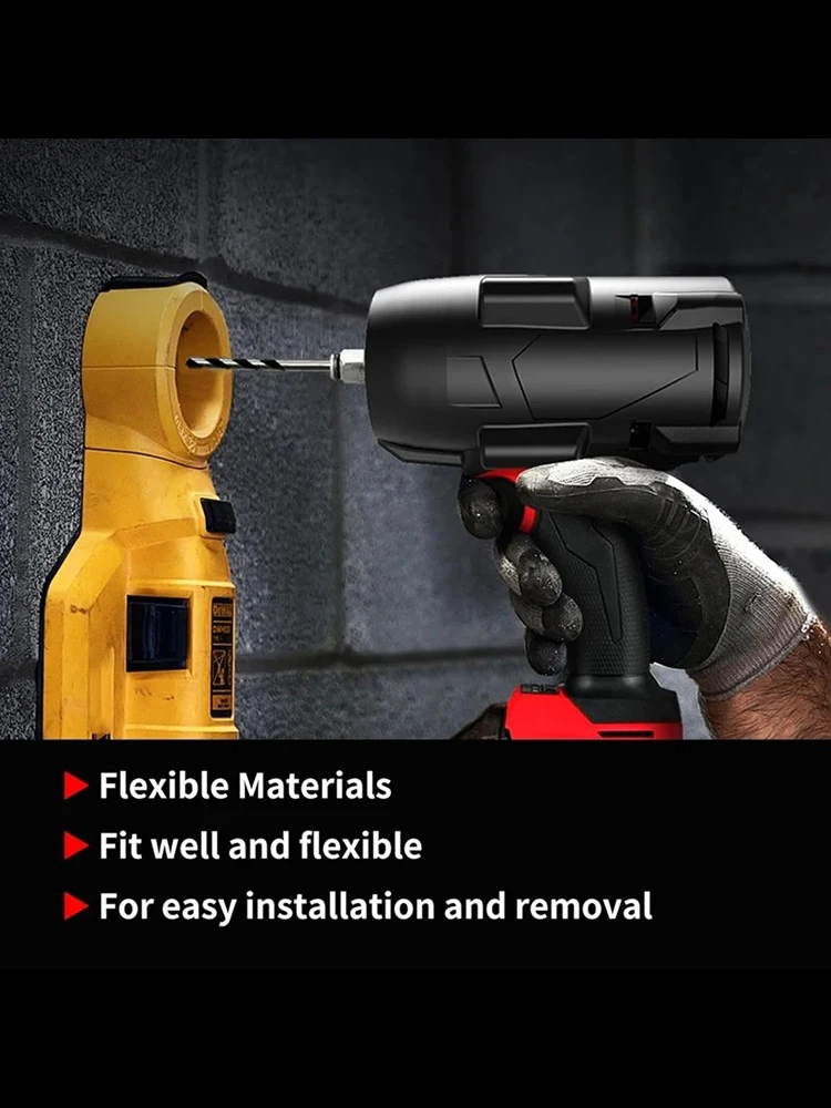 49-16-2967 حذاء واقي للوقود M18 1/2 بوصة مفتاح ربط عزم الدوران 2967-20 حذاء واقي لـ M18 #6