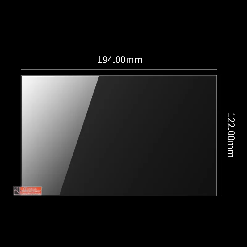 

For LCD light-curing 3D printer accessory Mono X exposure screen 8.9-inch screen tempered film