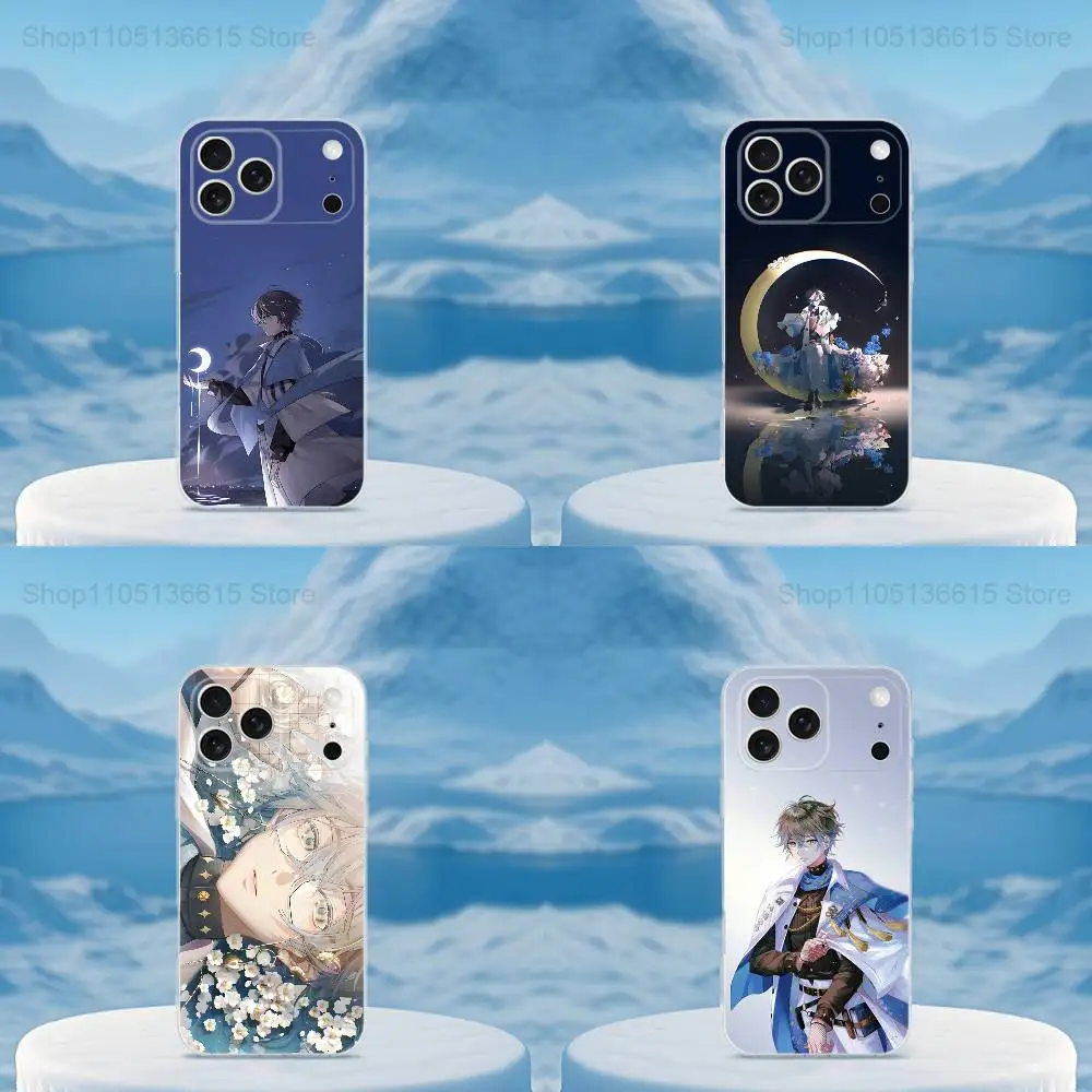 

I-Ike E-Eveland N-Nijisanji Phone Case For iPhone 16,15,14,13,12,11,17 Pro,Max,Plus,X,XS,XR,SE,Mini Transparent Soft Cover