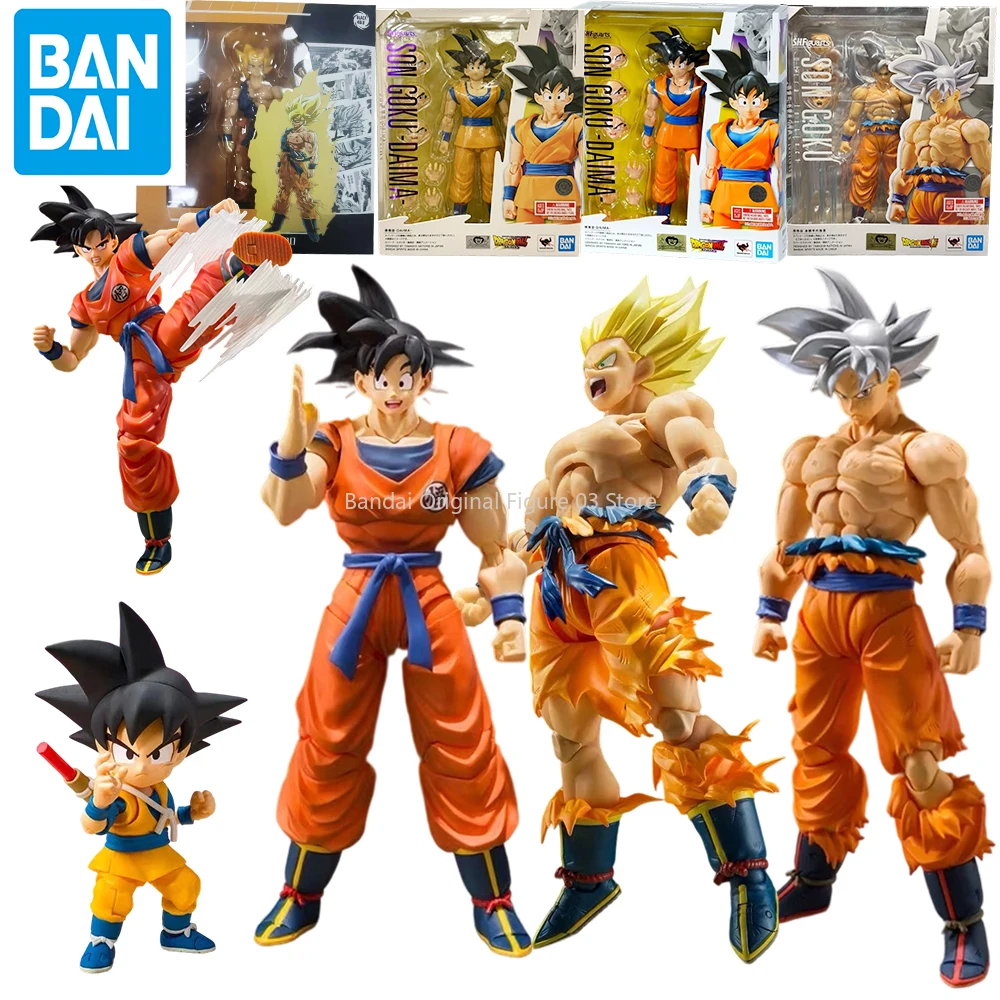 

Bandai Figure Dragon Ball Anime Figures S.H.Figuarts SHF Son Goku Kakarotto Ultra Instinct Collection Model Action Figure