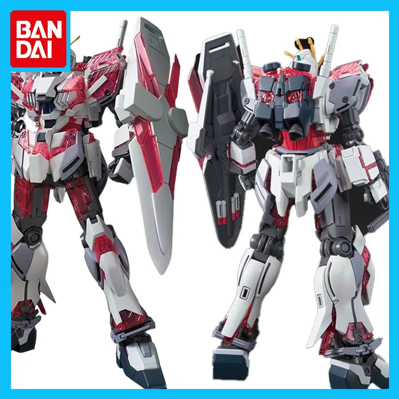 

Bandai Origianl GUNDAM Anime Figure 1/144 HGUC 222 Narrative C Assembly Model Action Figure Toys for Boys Girls Kids Gift