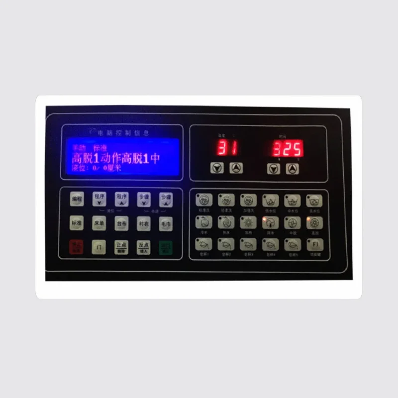 Industrial Full-Automatic Washer Extractor Controller GW09D PC Board with Button Operation 220V Electric Plastic for Laundries