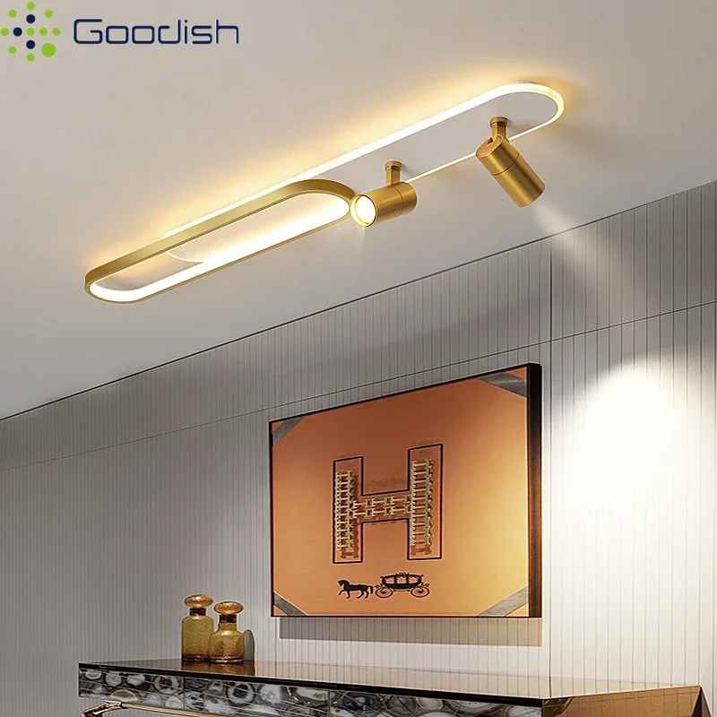 Nordic Stylish Style Spotlight Monitoring Status LED Ceiling Light Art Creative Lamps for Living Room Home Decoration Chandelier