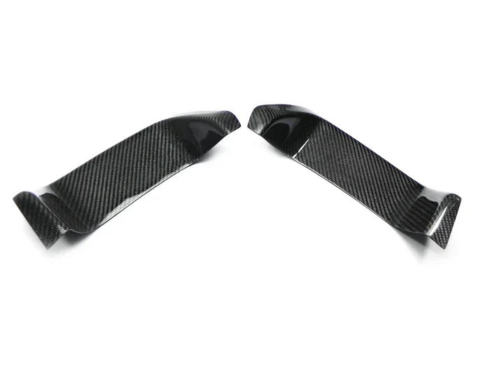 Car Accessories For Impreza GRB GRF 10 Hatch Carbon Fiber OEM Style Rear Bumper Exhaust Heat Shield Glossy Fibre Heatshield