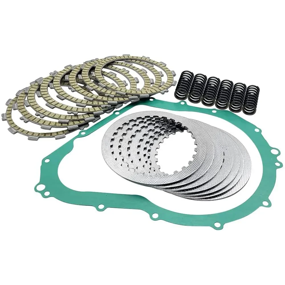 Clutch Plates Kit Heavy Duty Springs & Cover Gasket For Suzuki GSXR600 2006 2007