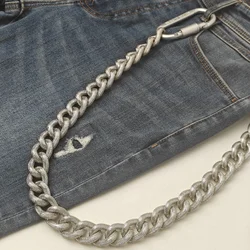 Original Exaggerated Type Cuban Pants Chain Heavy Metal Men's Locomotive Chain One's Waist luxurious Punk Hip Hop Accessories