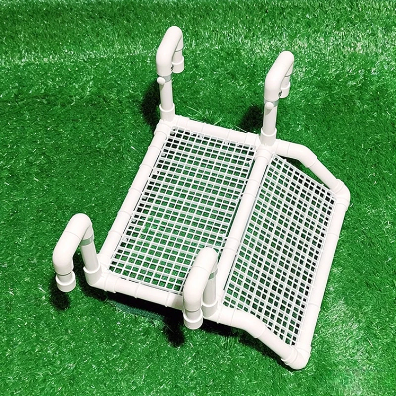 DIY Turtle Basking Platform with Hook Turtles Terrarium Hanging Climbing Ladder Turtle Breeding Box Ramp Turtles Habitat Decor view 4