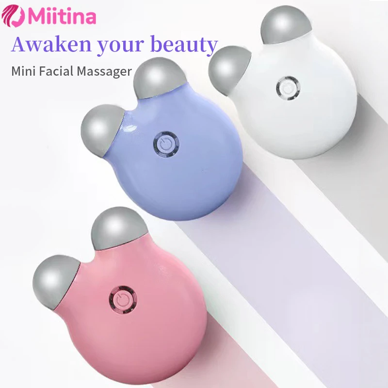 Face Lifting Machine Facial Massager ems Microcurrent Roller Skin Tightening Rejuvenation Beauty Charging Skin Care Anti Wrinkle