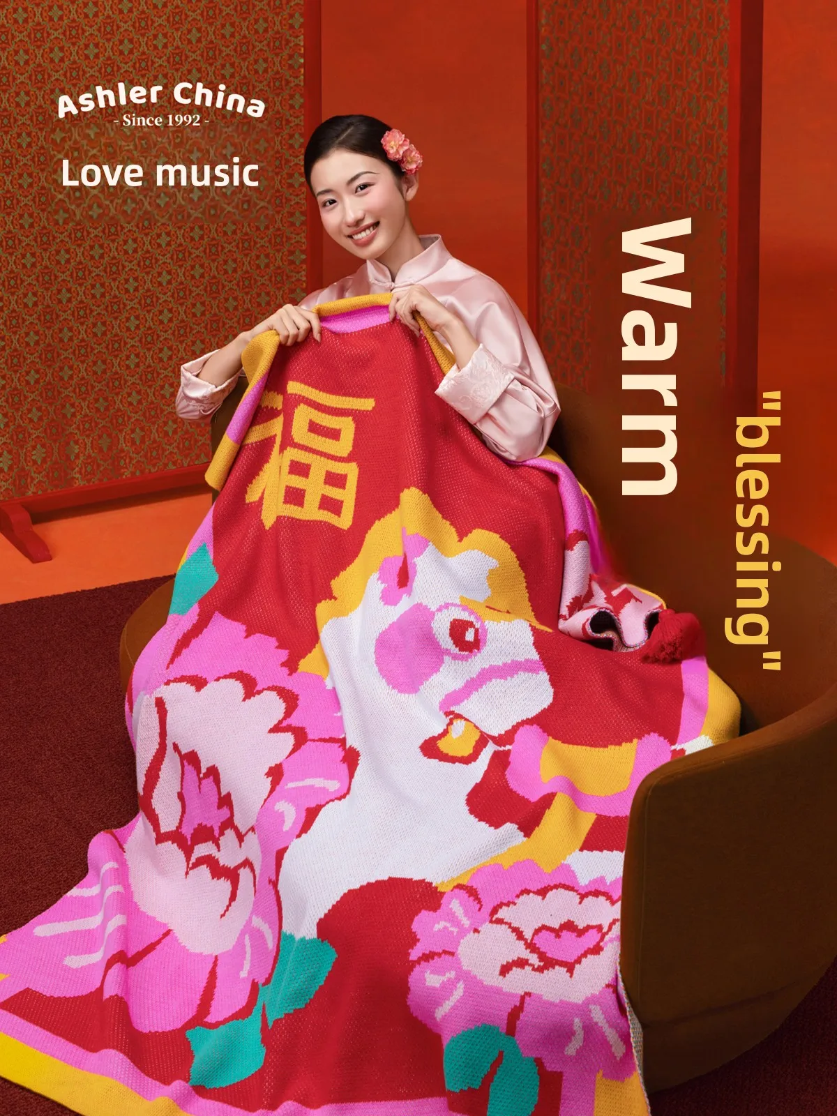 

Утепленное вязаное одеяло-плед для дивана, новогодний подарок, плед-накидка на плечи, теплое и уютное украшение для гостиной