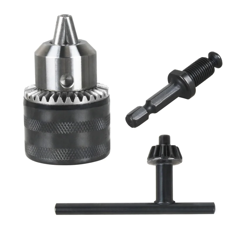 Fresh 763198-1 Drill Chuck Adapter 3/8 Inch For , Power Drill Adapter Keyless Chuck Impact Drivers Quick Connect