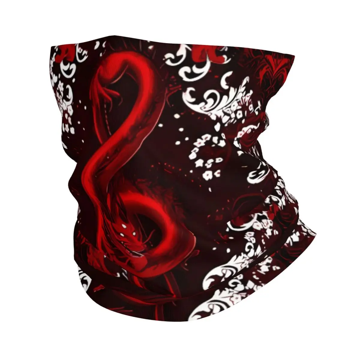 Asian Dragon Thin Wrap Scarf Bandana Neck Gaiter Face Cover Headband