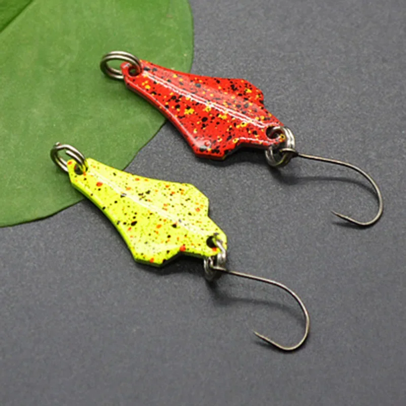 OUTKIT Cucharas señuelo para trucha giratorias con lentejuelas - imagen 4