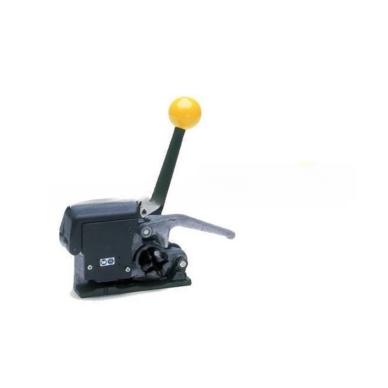 Manual buckle plastic steel belt baler